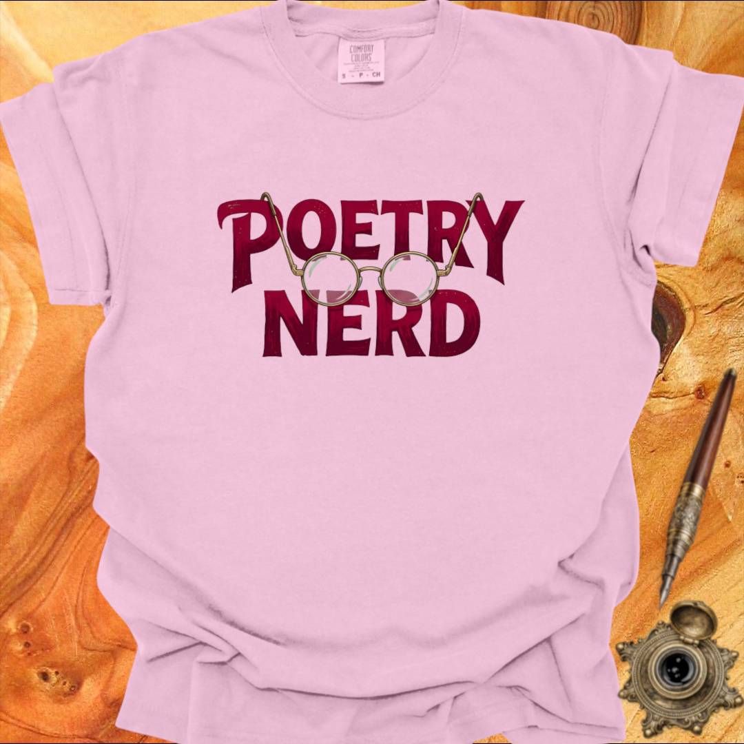 Poetry Nerd - Poetry T-shirt