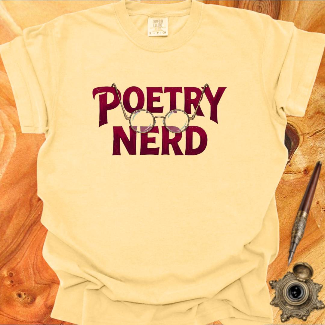 Poetry Nerd - Poetry T-shirt