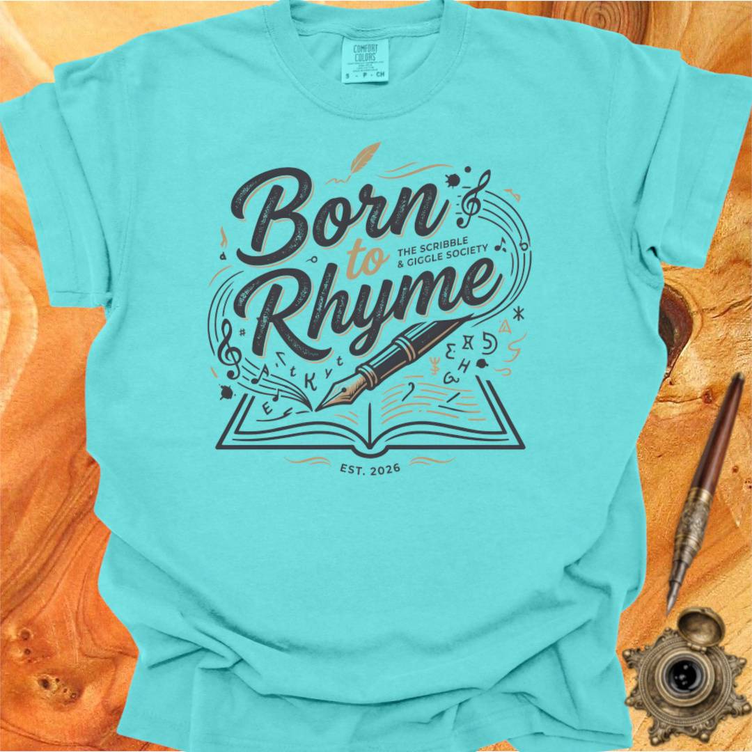 Born to Rhyme - Poetry T-shirt