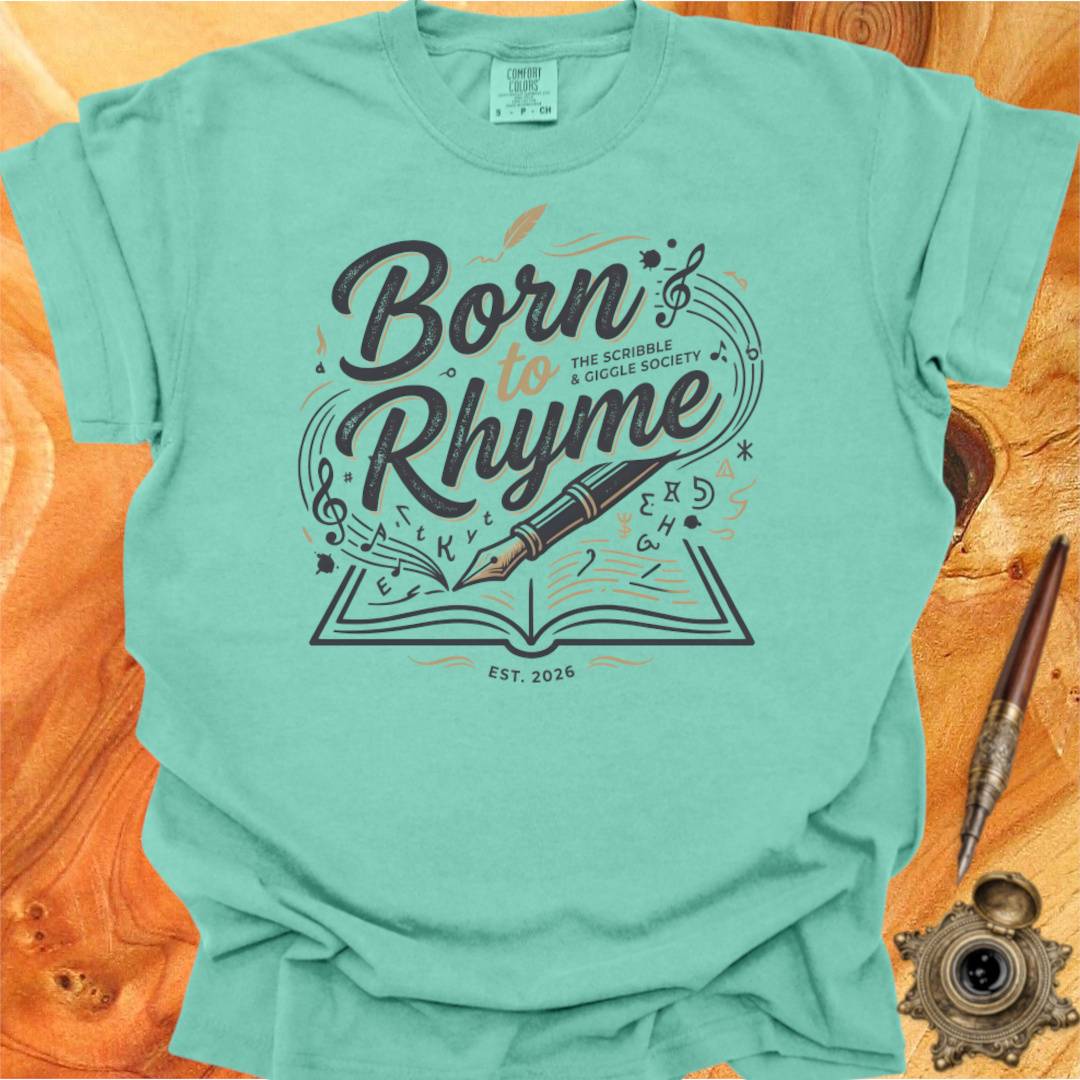 Born to Rhyme - Poetry T-shirt