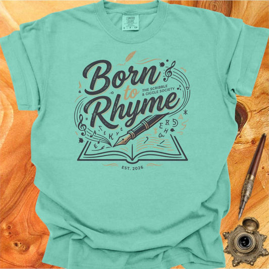 Born to Rhyme - Poetry T-shirt