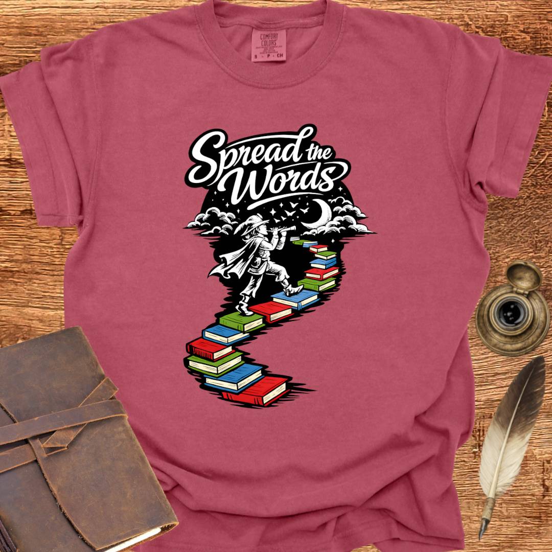 Spread the Words - Writing T-shirt