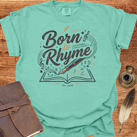 Born to Rhyme - Poetry T-shirt