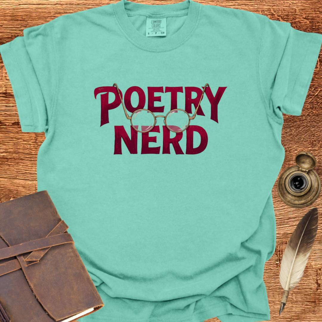 Poetry Nerd - Poetry T-shirt