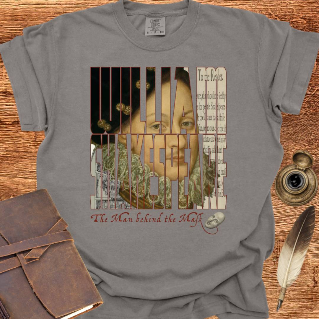 The Man behind the Mask —  Shakespearean Tee