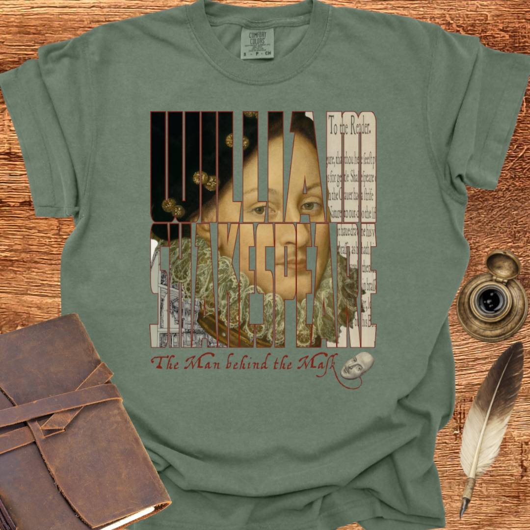 The Man behind the Mask —  Shakespearean Tee