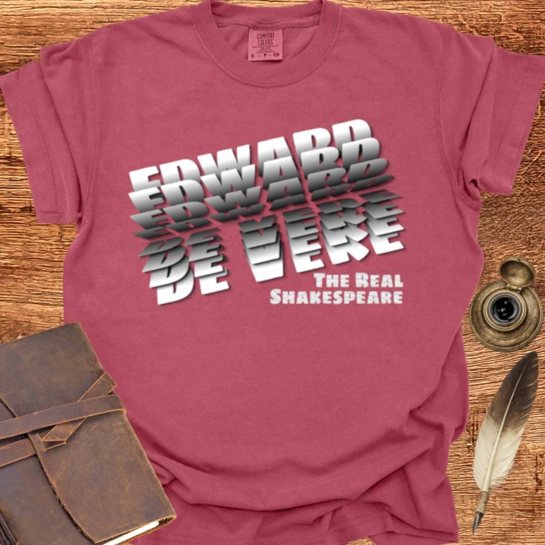 Edward DeVere "The Real Shakespeare" T-shirt