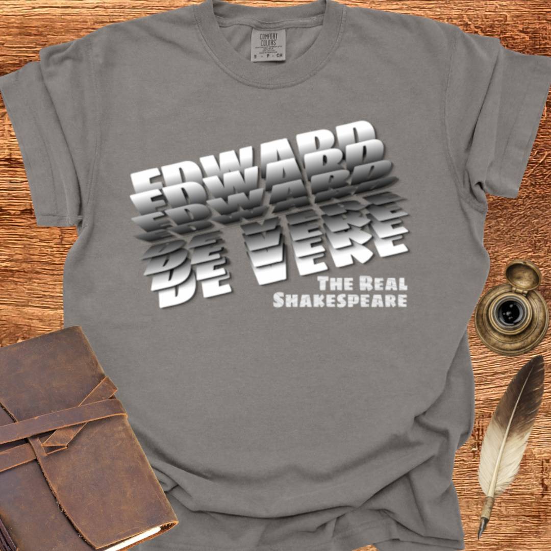 Edward DeVere "The Real Shakespeare" T-shirt