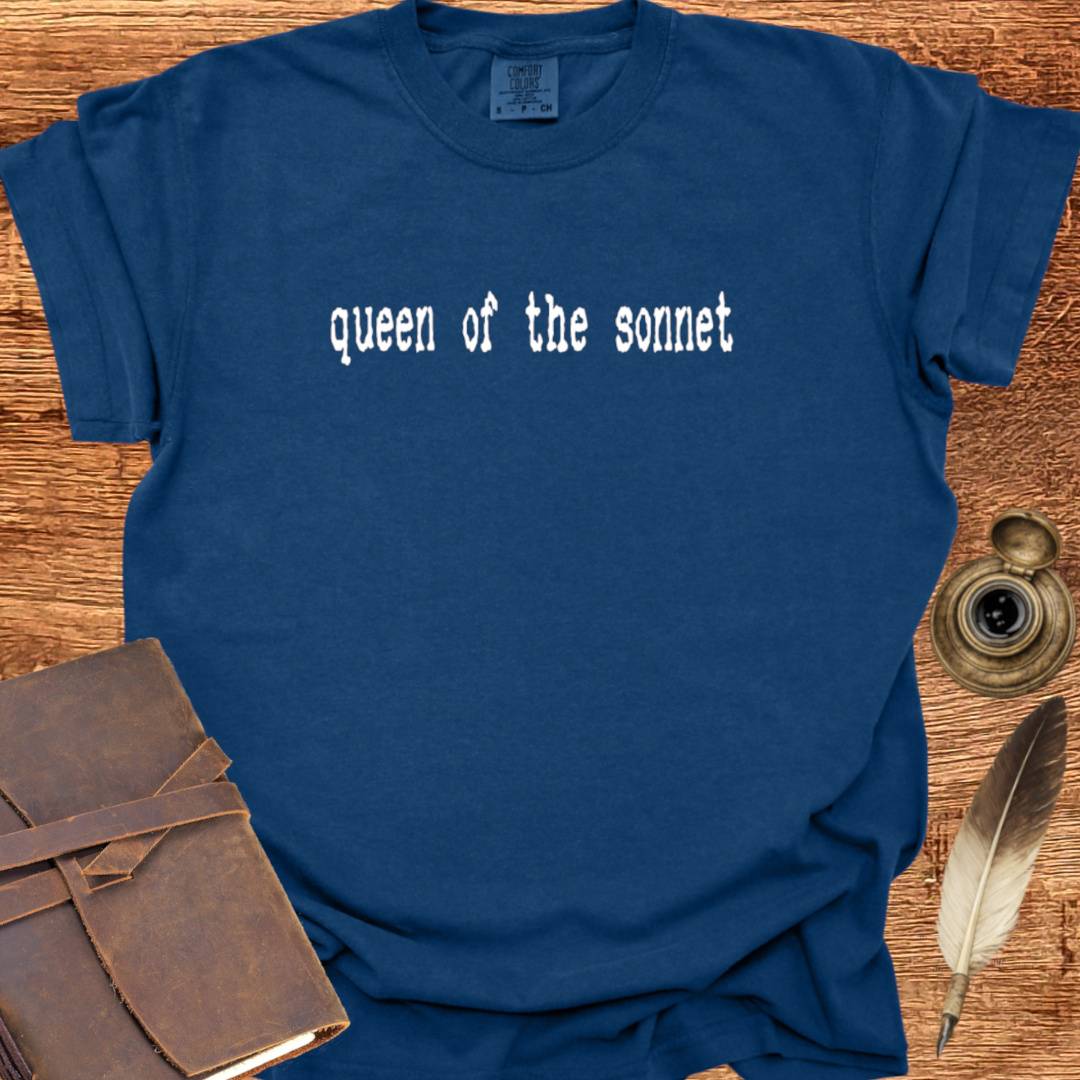 queen of the sonnet —  Shakespearean Tee