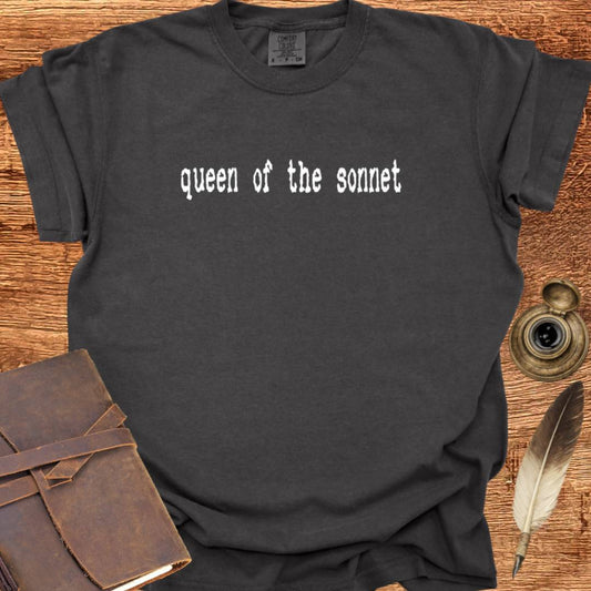 queen of the sonnet —  Shakespearean Tee