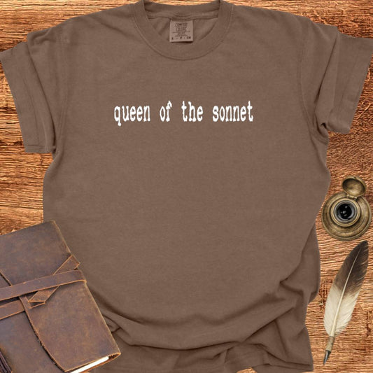 queen of the sonnet —  Shakespearean Tee