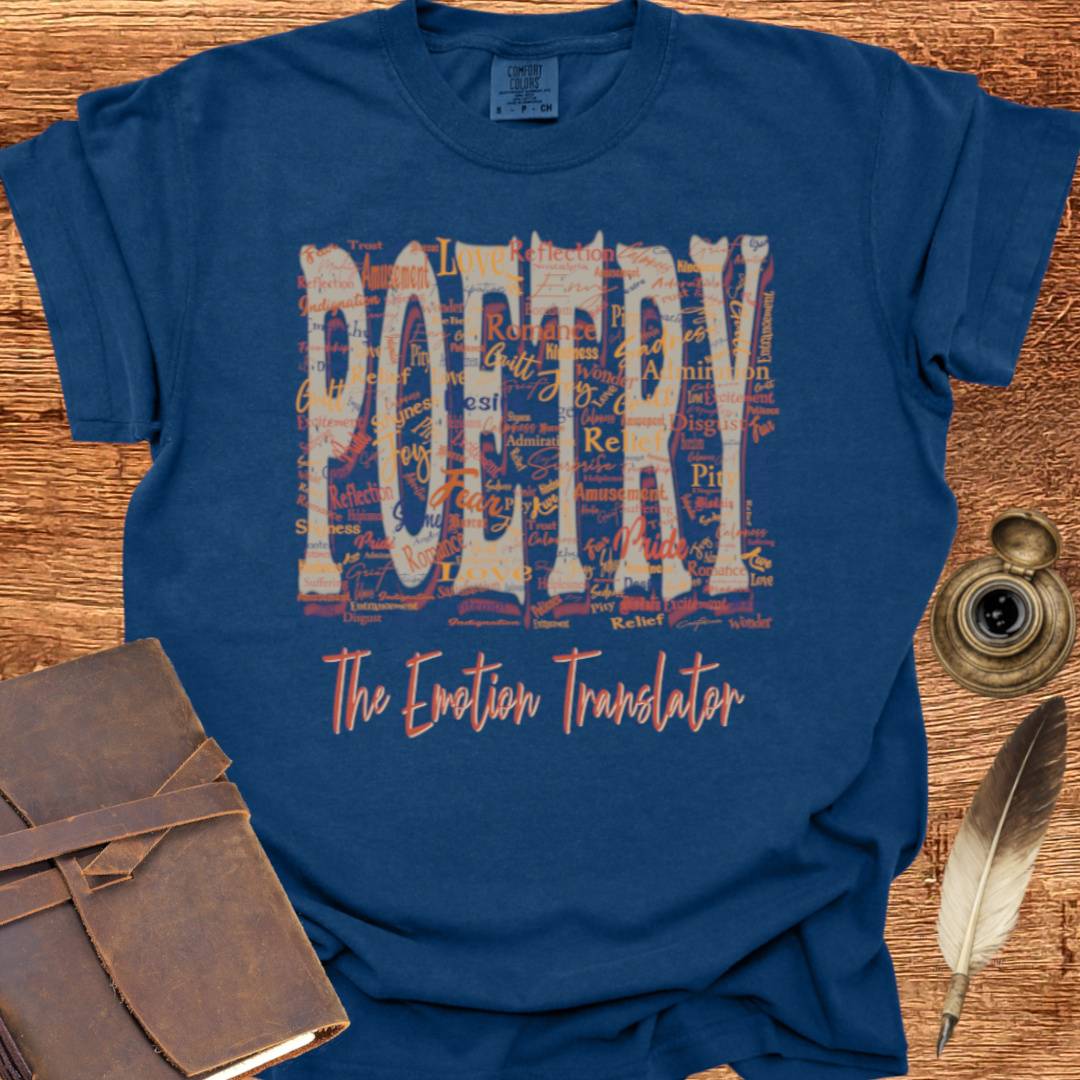 The Emotion Translator - Poetry T-shirt
