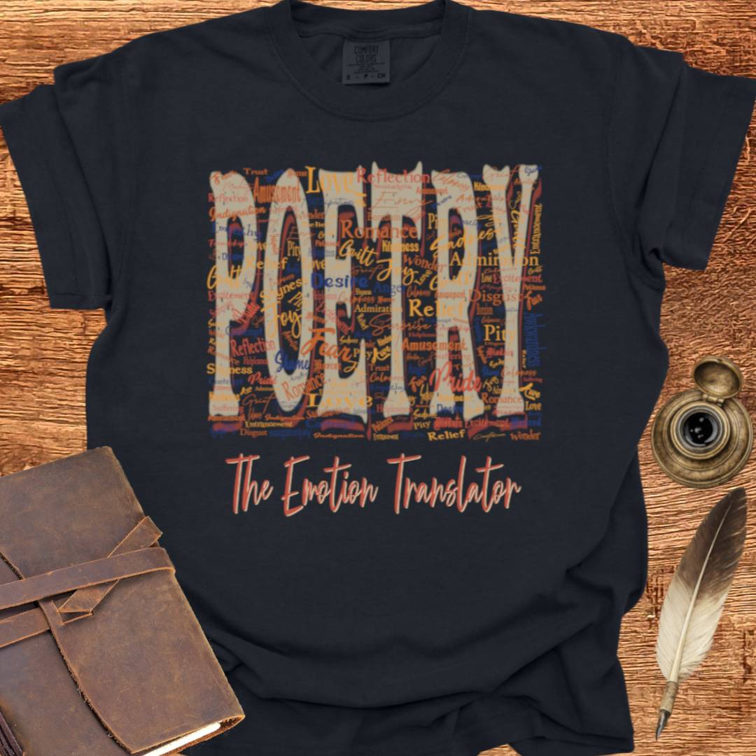 The Emotion Translator - Poetry T-shirt