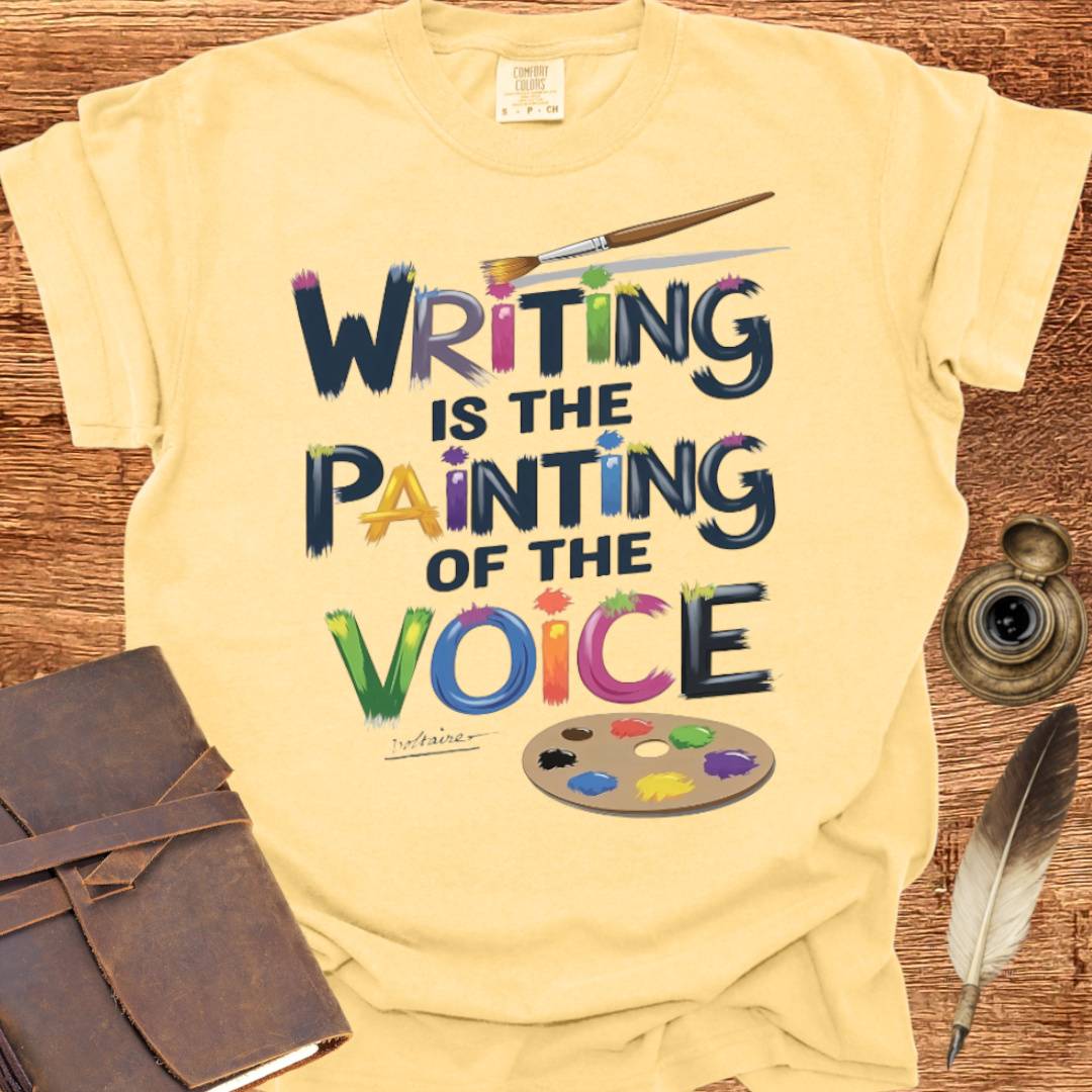 Painting of the Voice - Writing T-shirt