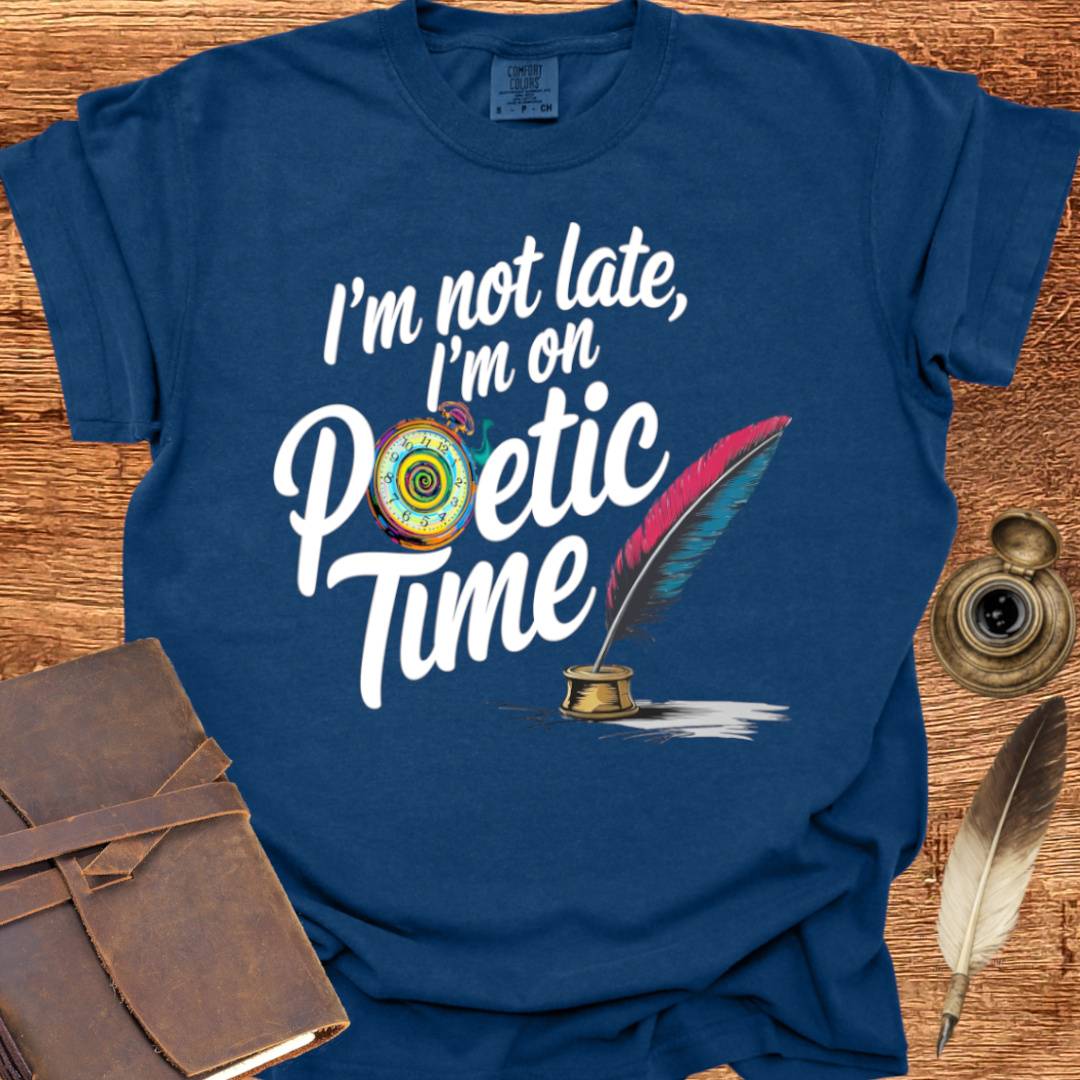 Poetic Time - Poetry T-shirt