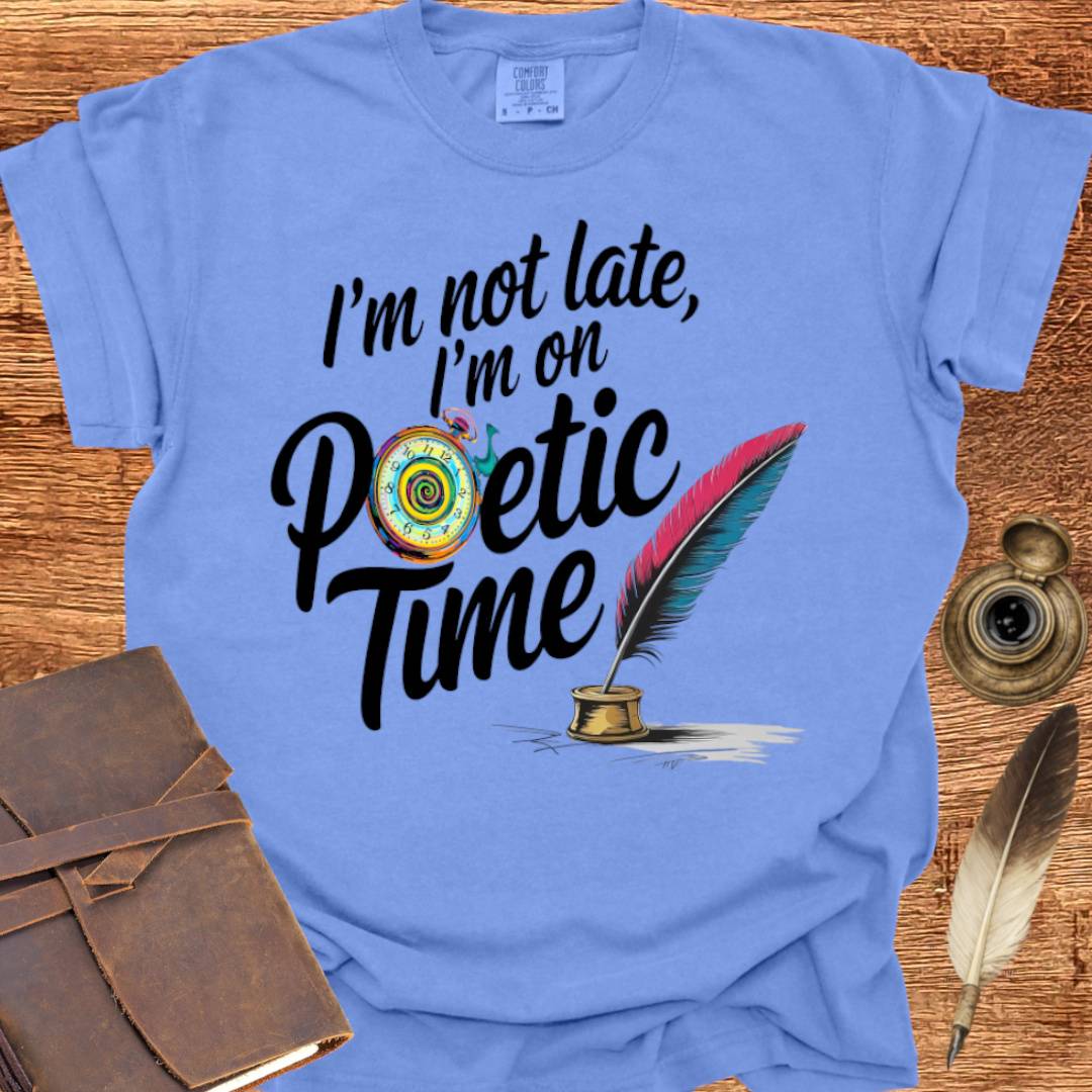 Poetic Time - Poetry T-shirt