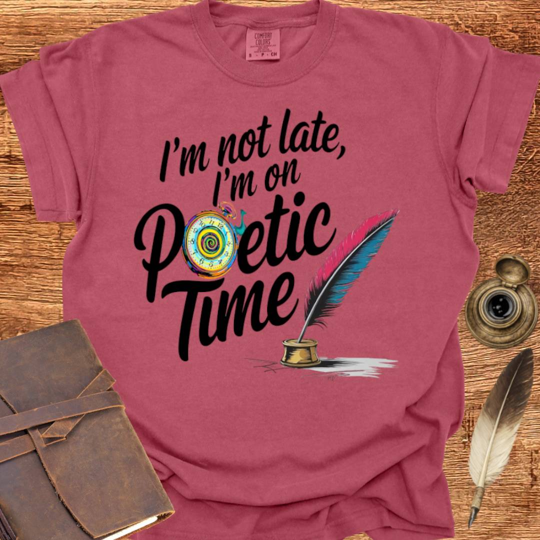 Poetic Time - Poetry T-shirt