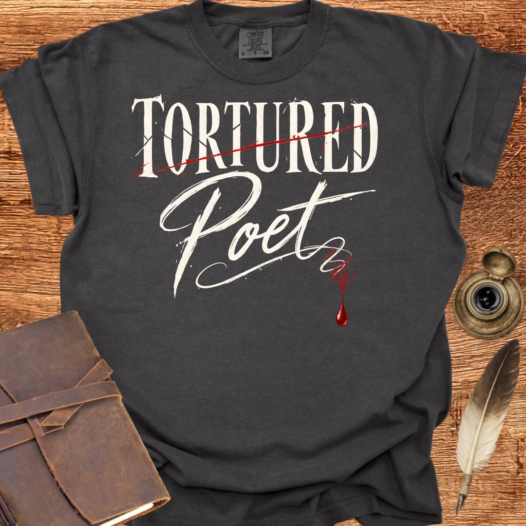 Tortured Poet - Poetry T-shirt