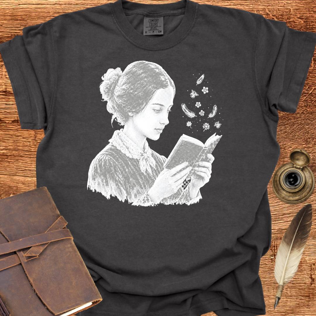 The Reclusive Poet Tee - Poetry T-shirt