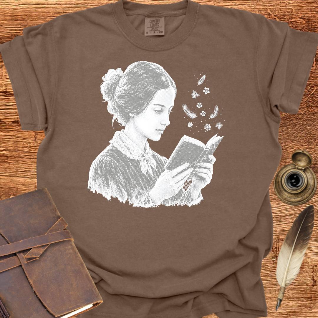 The Reclusive Poet Tee - Poetry T-shirt