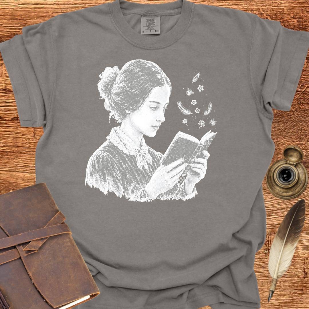 The Reclusive Poet Tee - Poetry T-shirt