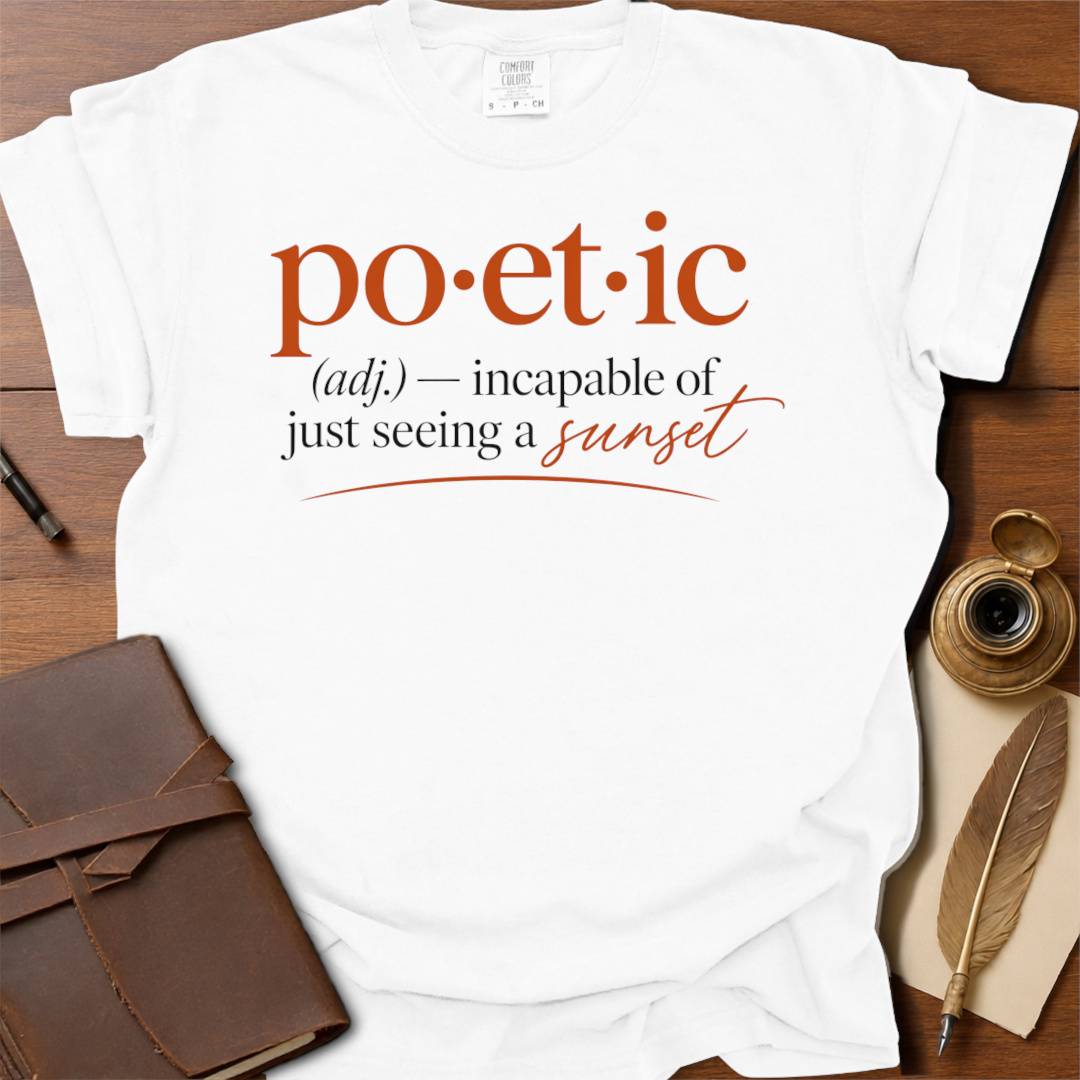 Poetic Definition - Poetry T-shirt