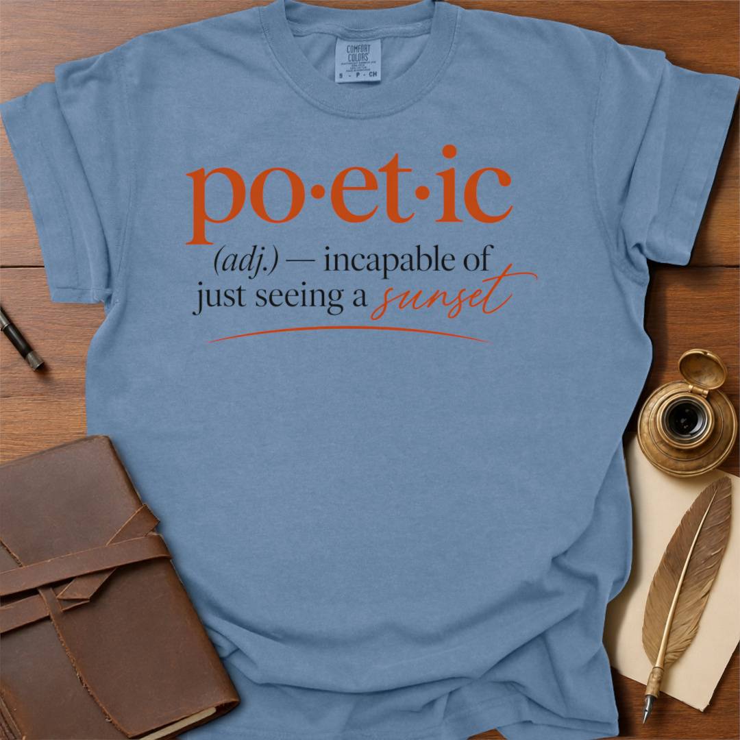 Poetic Definition - Poetry T-shirt