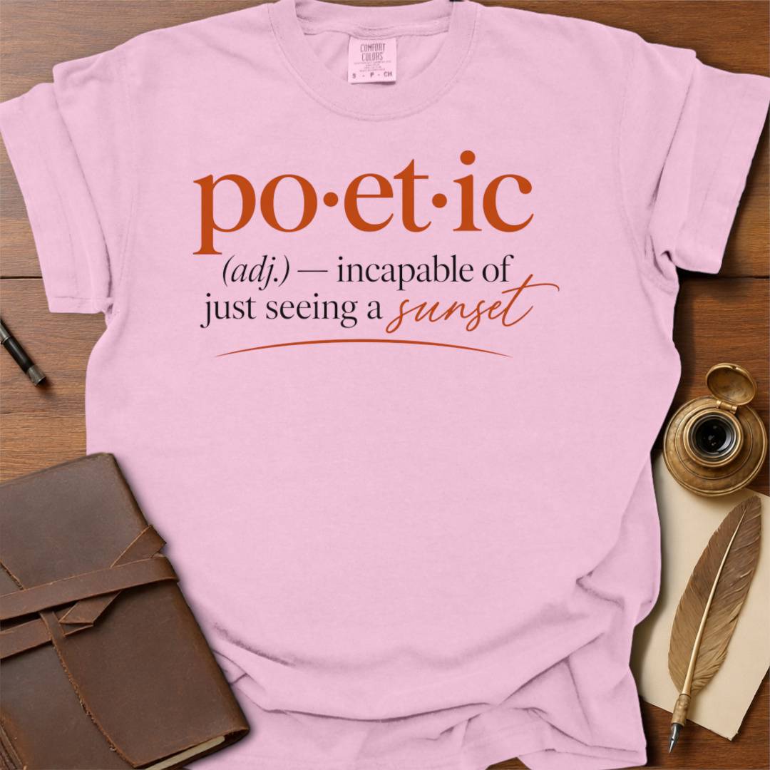 Poetic Definition - Poetry T-shirt