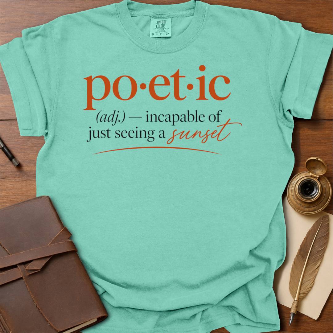 Poetic Definition - Poetry T-shirt