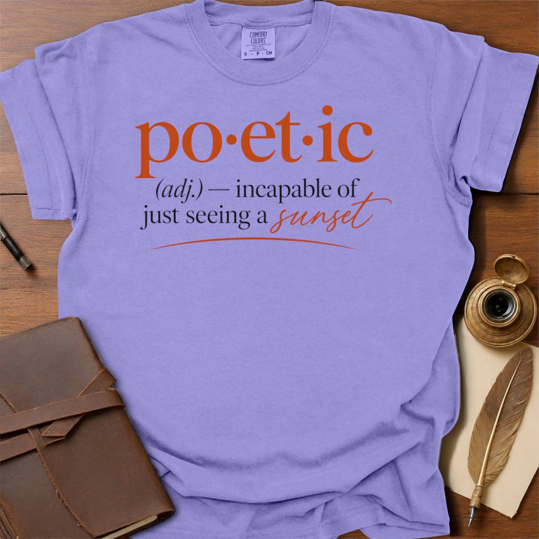 Poetic Definition - Poetry T-shirt
