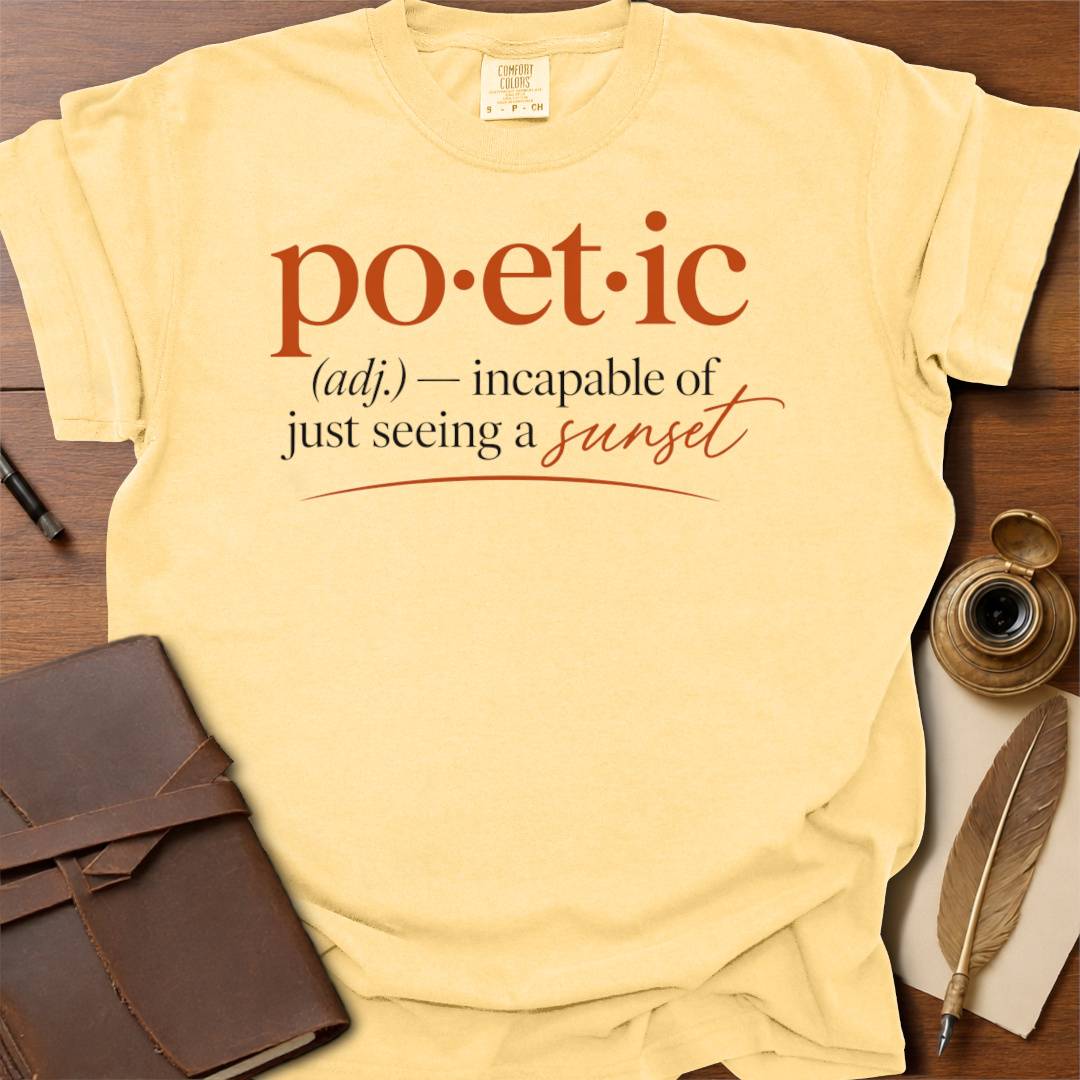 Poetic Definition - Poetry T-shirt