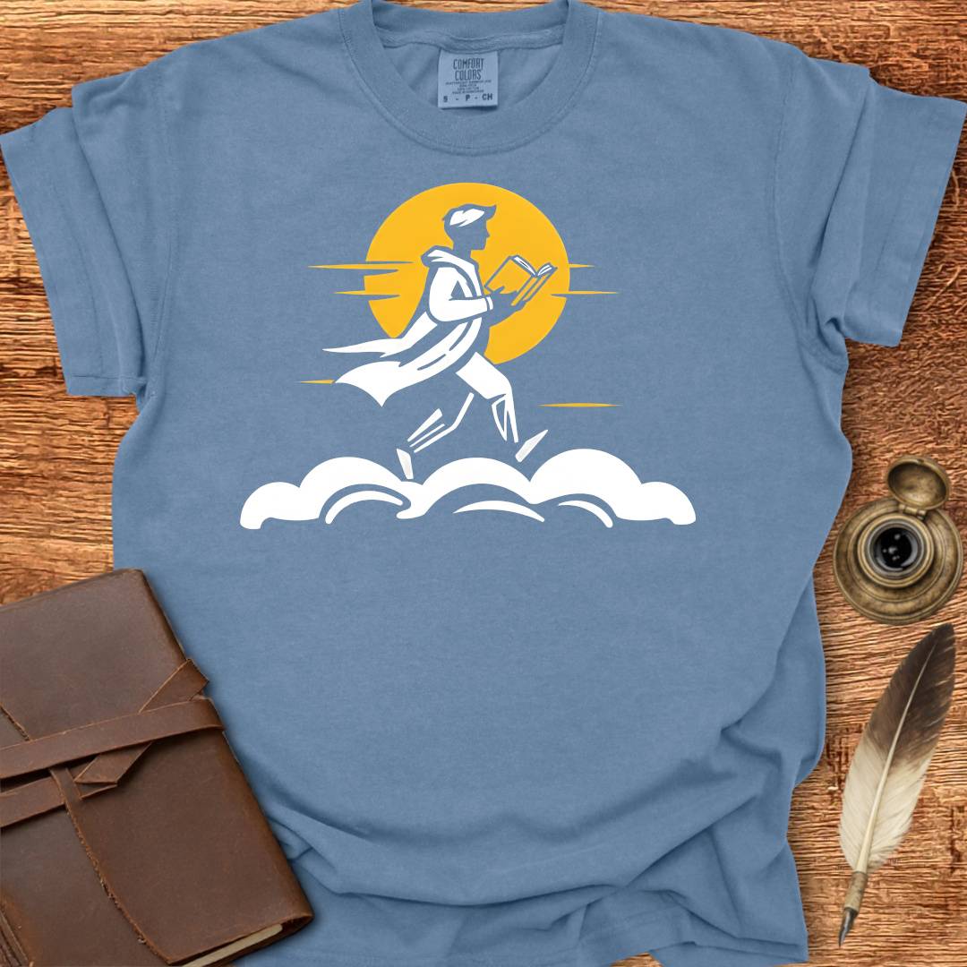 I Wandered Lonely as a Cloud - Poetry T-shirt