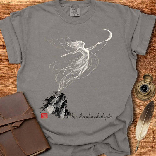 A noiseless patient spider - Walt Whitman Poetry T-shirt