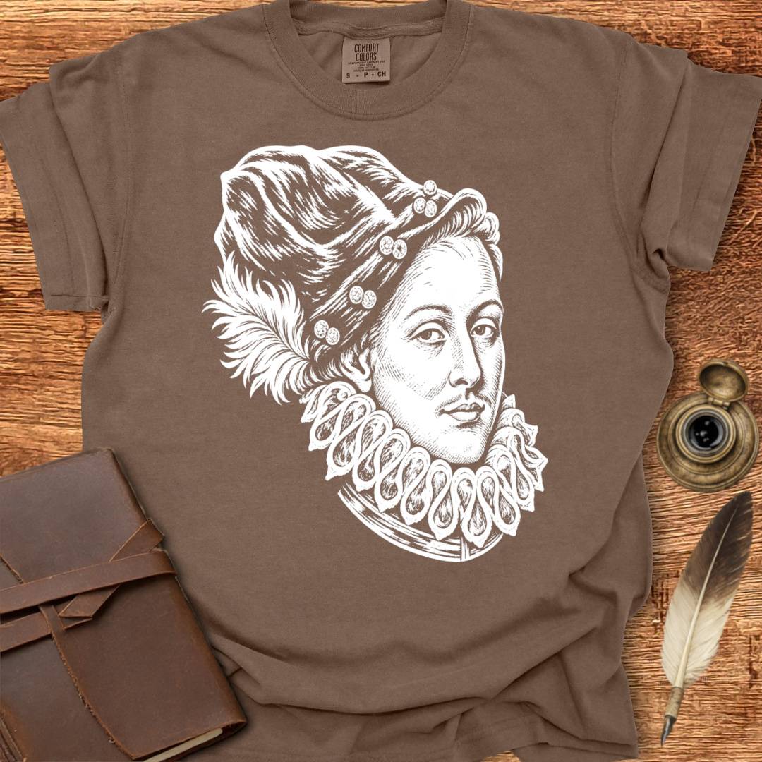 Edward Devere Earl of Oxford Portrait - Shakespearean T-shirt