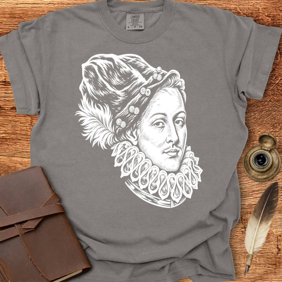 Edward Devere Earl of Oxford Portrait - Shakespearean T-shirt