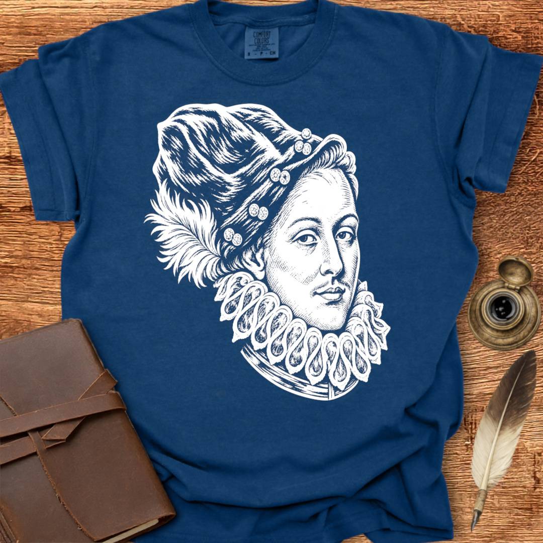 Edward Devere Earl of Oxford Portrait - Shakespearean T-shirt