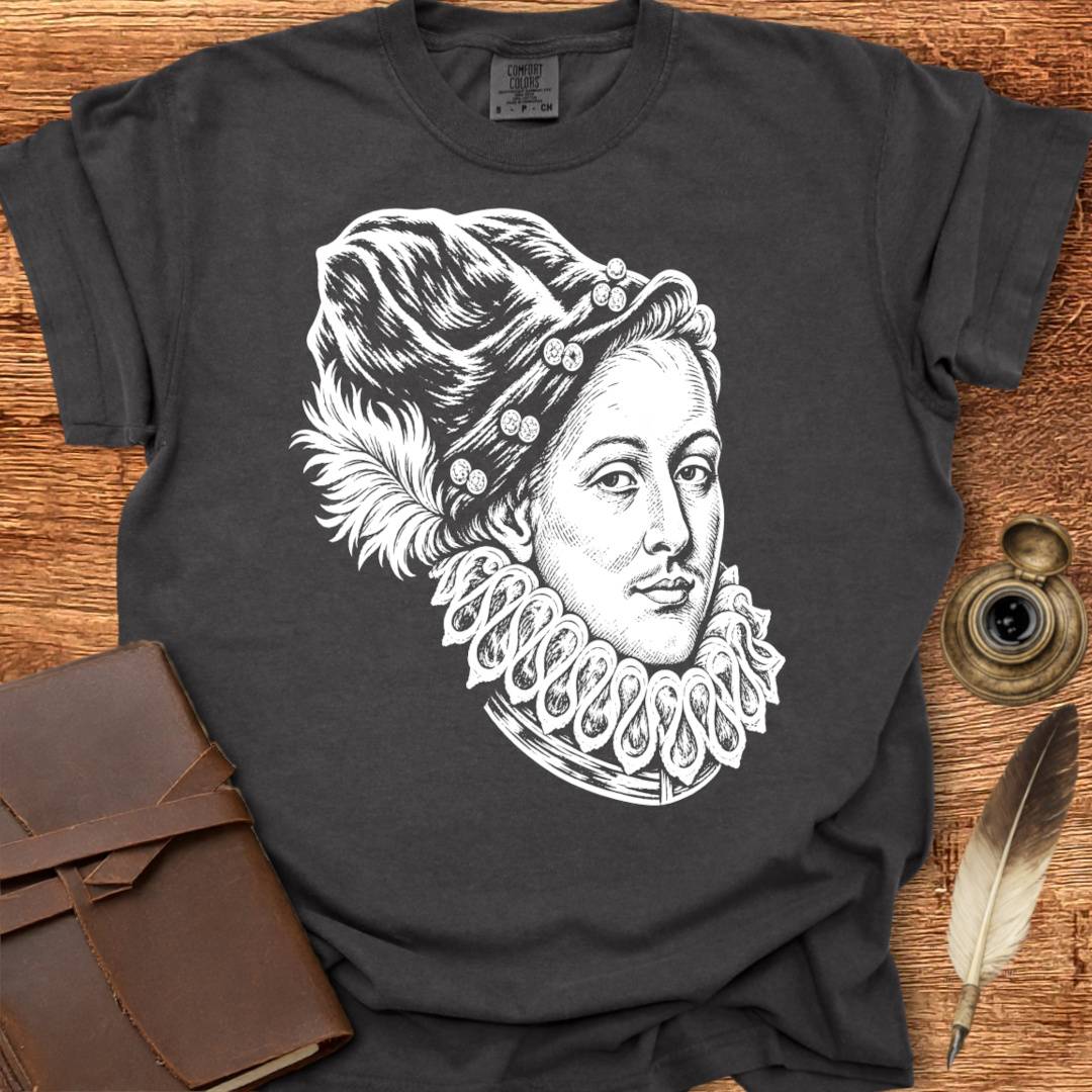 Edward Devere Earl of Oxford Portrait - Shakespearean T-shirt