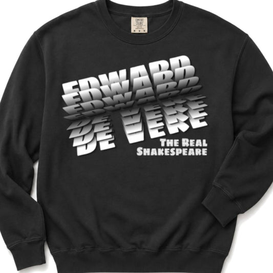 Edward DeVere, the Real Shakespeare - Crewneck Sweatshirt