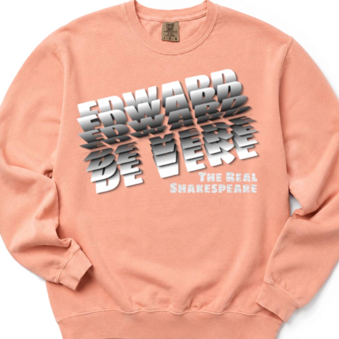 Edward DeVere, the Real Shakespeare - Crewneck Sweatshirt