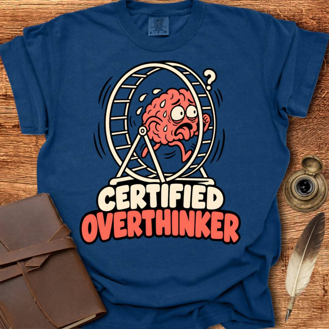 Certified Overthinker - Creativity T-shirt