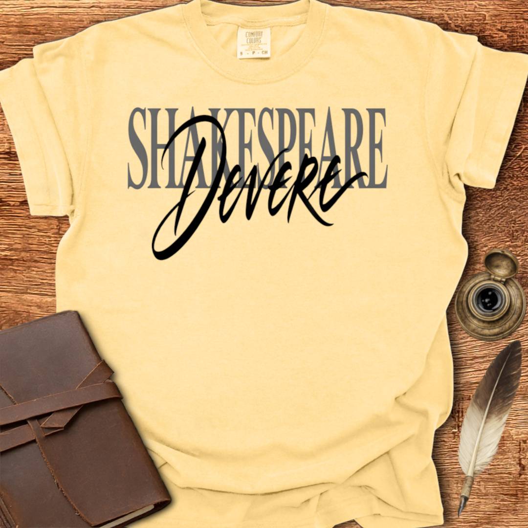 Devere Shakespeare - Shakespearean T-shirt