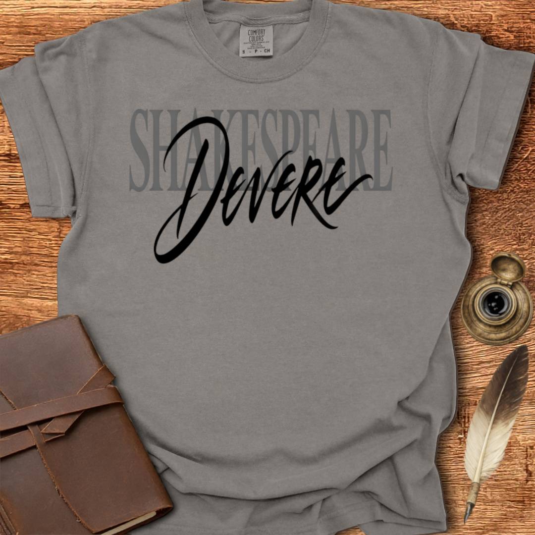Devere Shakespeare - Shakespearean T-shirt