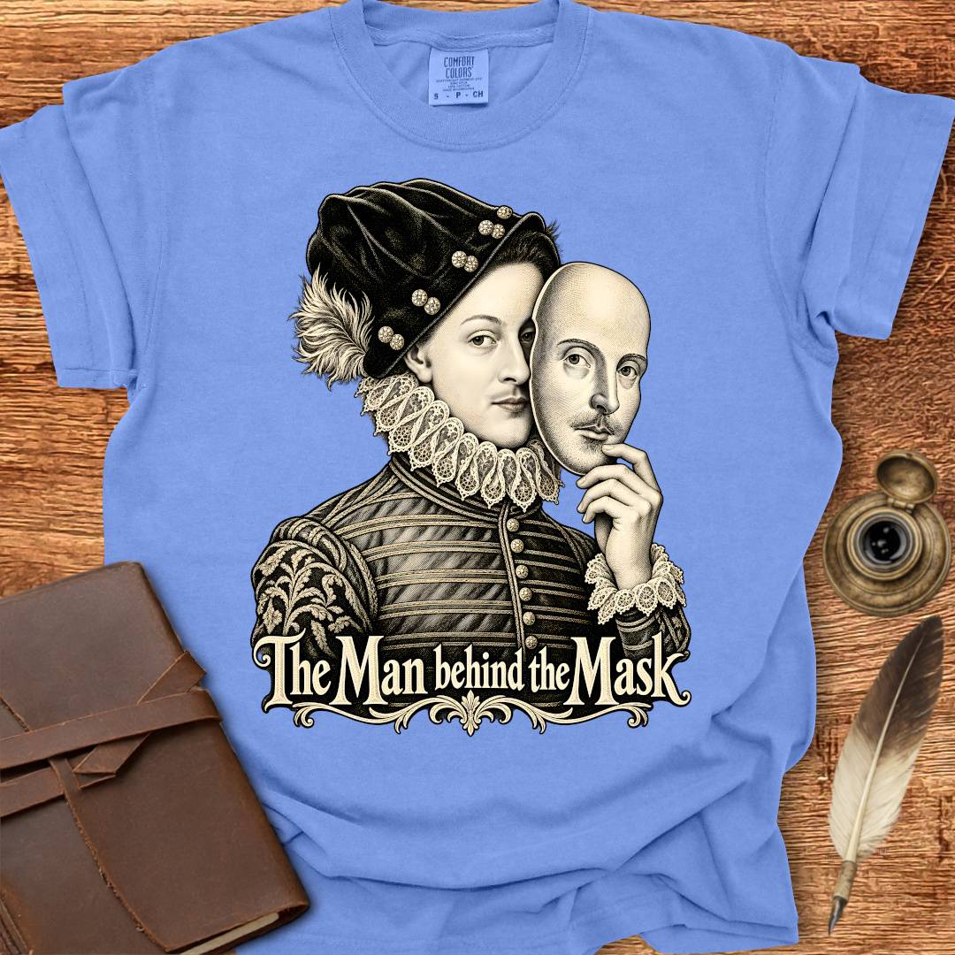 Who's Behind the Mask? - Shakespearean T-shirt