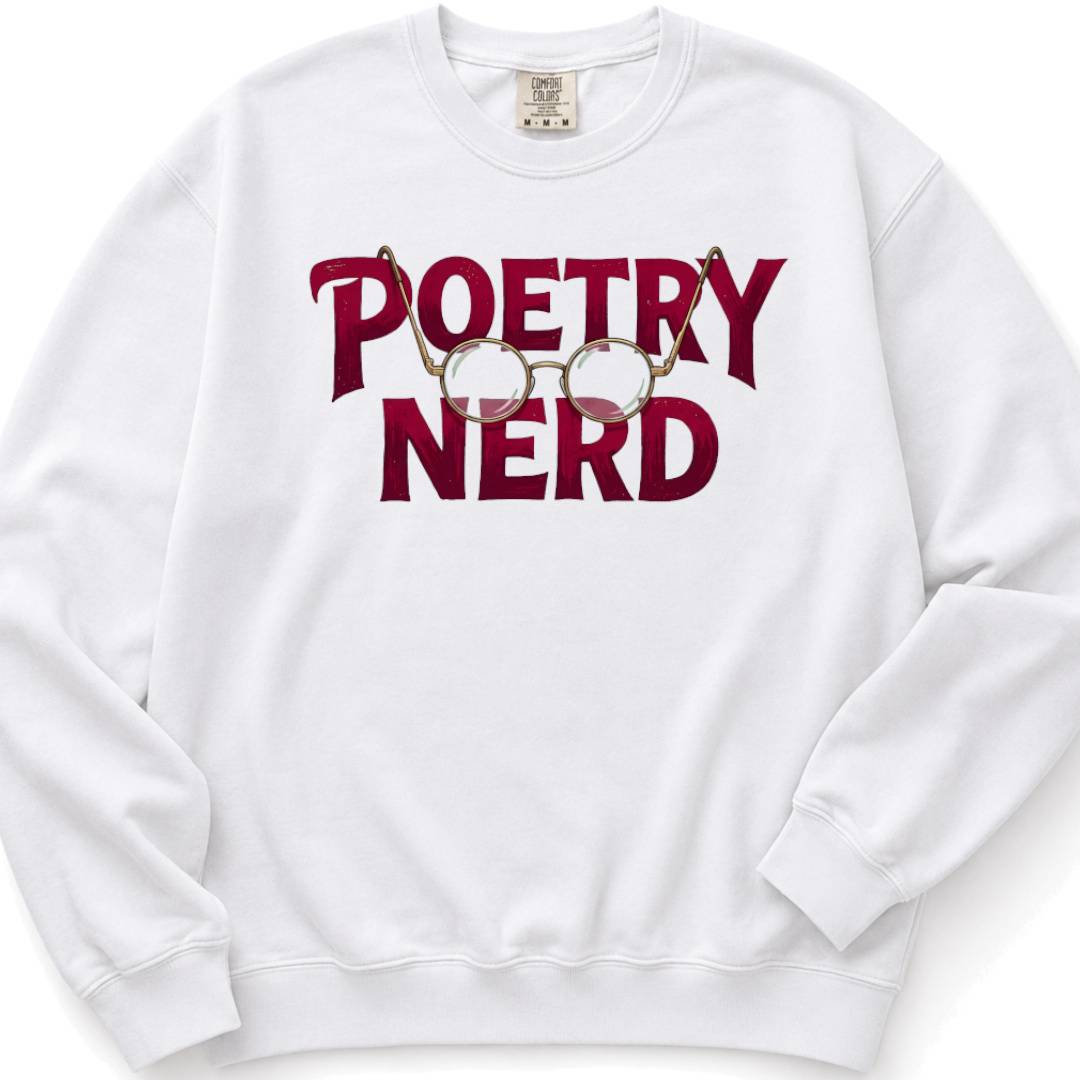 Poetry Nerd - Crewneck Sweatshirt