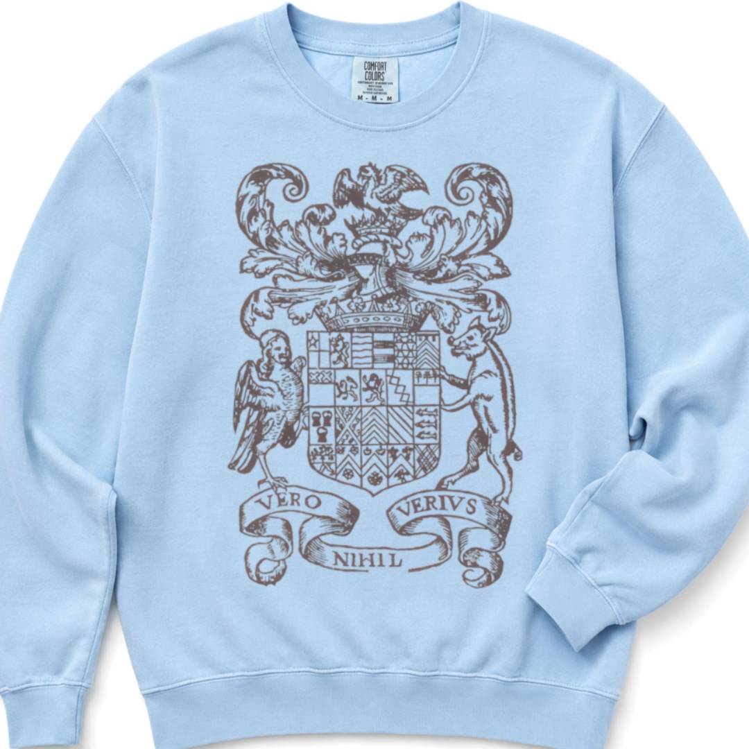 Edward DeVere Coat of Arms - Crewneck Sweatshirt
