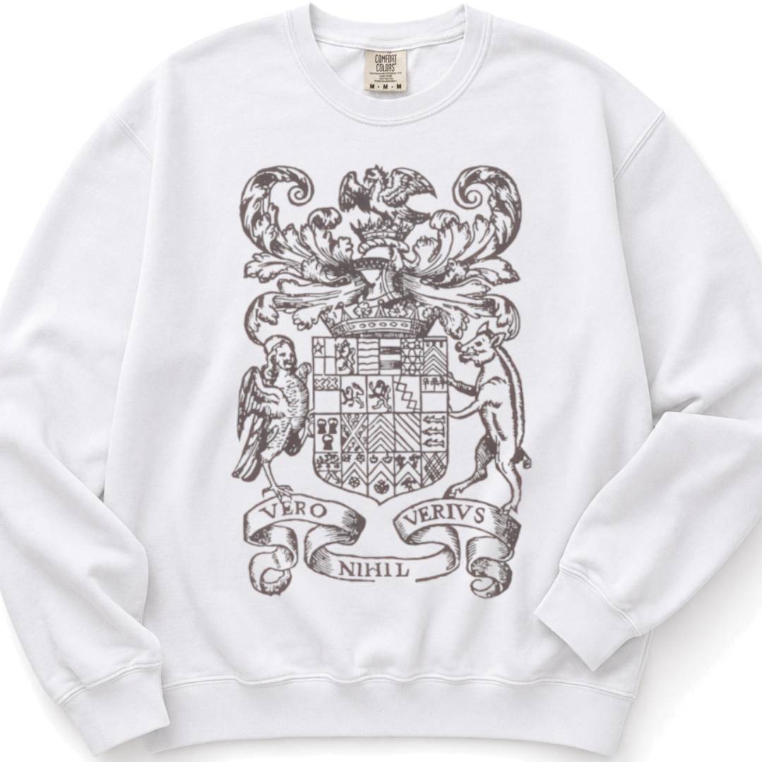 Edward DeVere Coat of Arms - Crewneck Sweatshirt