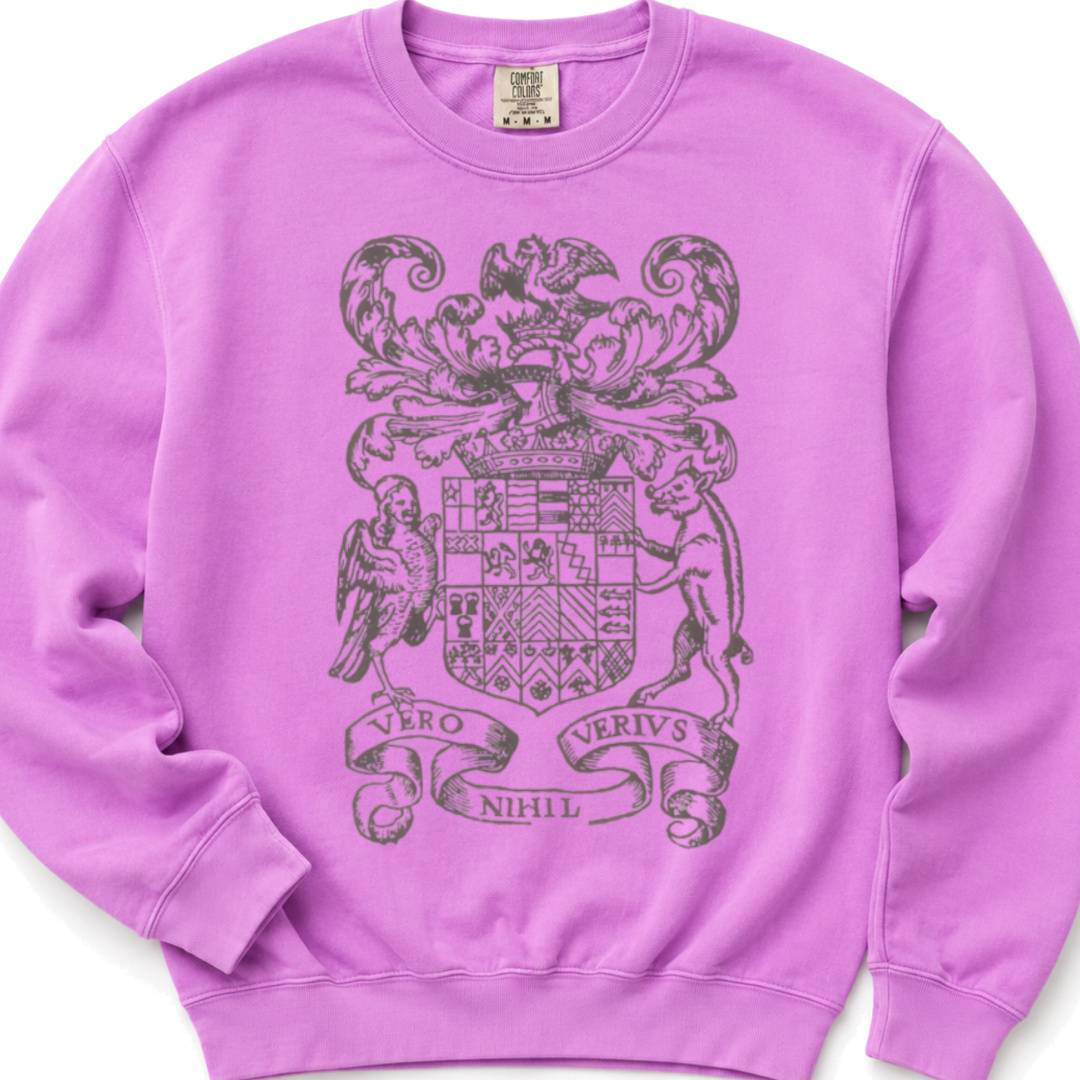 Edward DeVere Coat of Arms - Crewneck Sweatshirt