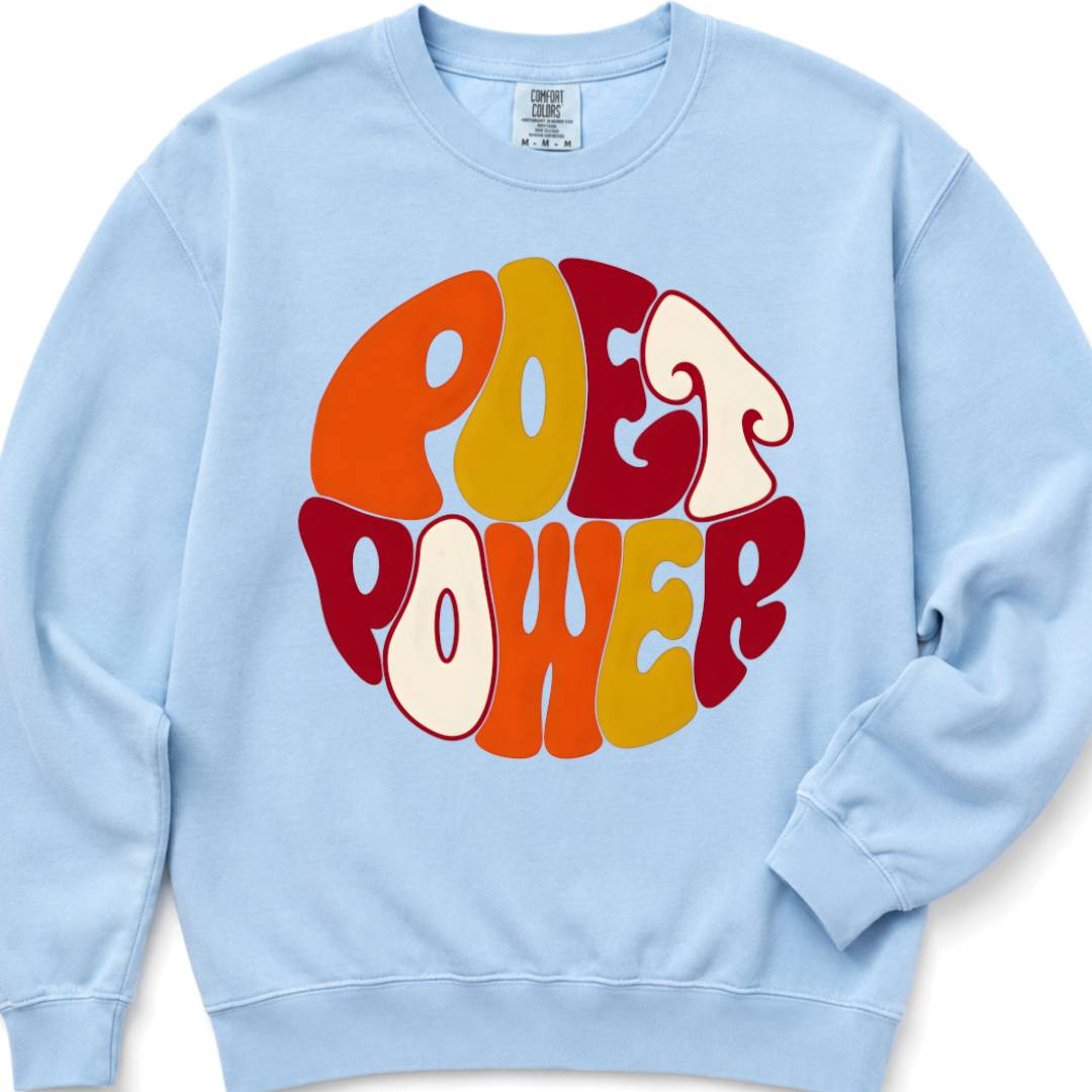 Poet Power - Crewneck Sweatshirt