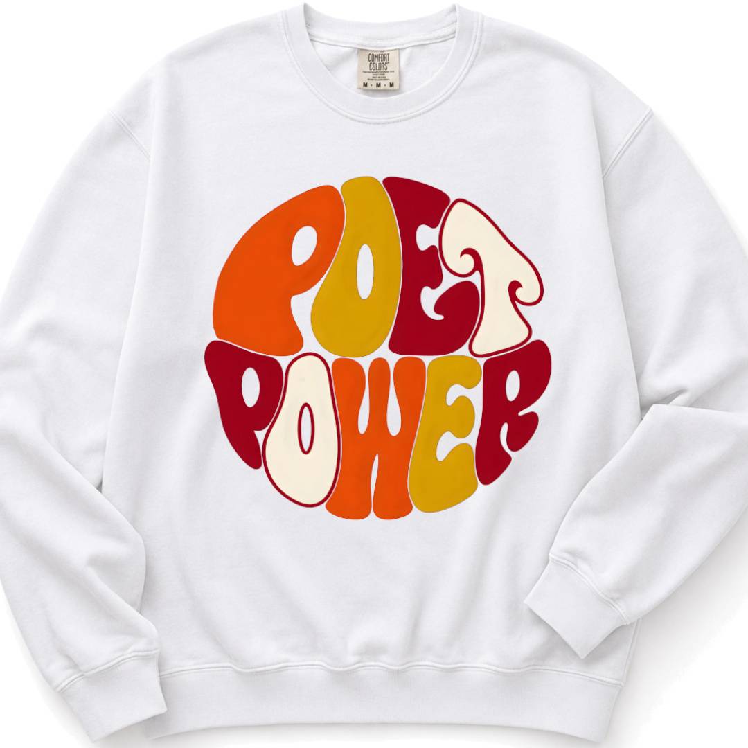 Poet Power - Crewneck Sweatshirt