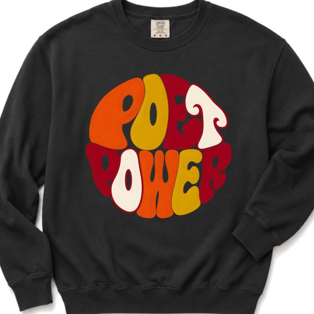 Poet Power - Crewneck Sweatshirt